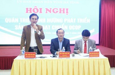 Tuyệt đối không vì cái lợi trước mắt mà đánh mất giá trị sản phẩm OCOP Hà Tĩnh